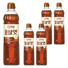 백설 조청 쌀엿, 1.2kg, 5개