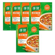 Knorr 康寶 自然原味 港式酸辣濃湯, 46.6g, 10包