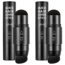 리르 퀵 헤어 커버 스틱 3g, 내추럴블랙, 2개