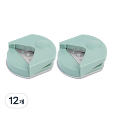 코히모 다용도 코너 라운더 커터기 4W133, 12개, 민트