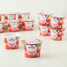 매일바이오 딸기 요거트, 150g, 12개