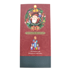 QiMart 聖誕樹造型香氛珪藻土擴香瓶 (200ml/瓶) MIT台灣製造, 絲絨玫瑰, 1瓶