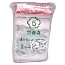 OJ 歐婕臻品 PE夾鏈袋 紅線款 透明 10cm*14cm, 14 x 10cm, 300個, 1包