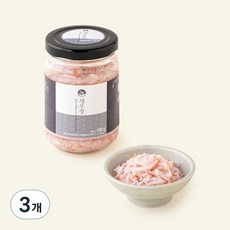 광천 새우젓, 180g, 3개