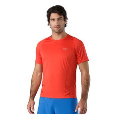 아크테릭스 남성용 사릭스 숏 슬리브 등산 티셔츠