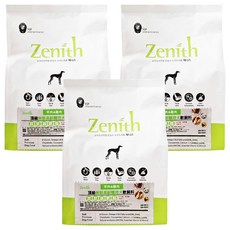 Zenith 鮮力士 高齡犬 頂級無穀軟飼料, 羊肉 + 雞肉, 1.2kg, 3袋