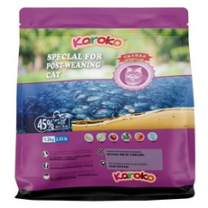 karoko 樂果 成貓用 乾糧, 雞肉 + 魚油, 1.2kg, 1袋