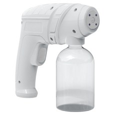 紫外線奈米噴霧消毒槍 17.8x16.8x5.8cm 300ml容量 Type-C充電 藍光噴霧, 1個