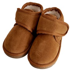 BabyZZam 孩童絨毛踝靴