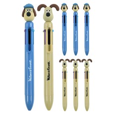 酷狗寶貝6色原子筆 2件組 0.7mm, 米色, 藍色, 4套