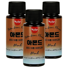 로티 아롬 아몬드향 식품 향료, 3개, 30ml