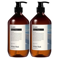 NARD Refresh香水洗手乳 白麝香, 2瓶, 500ml