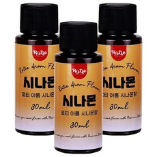 로티 아롬 식품향료 시나몬향, 3개, 30ml