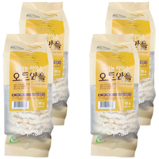 OrganicStory 유기농 라이스 오트와플 곡물맛, 65g, 4개