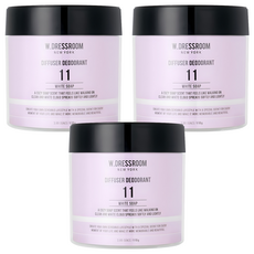 W.DRESSROOM 多麗絲 香氛除臭劑 11號 白麝香味, 110g, 3罐