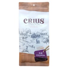 CRIUS 克瑞斯 狗零食 100%純天然 低溫乾燥, 牛肝, 375g, 1包