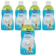 Chicco 奶瓶食器清潔劑，植物萃取成分，溫和配方洗淨, 300ml, 5瓶