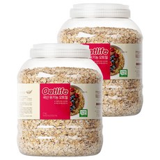 Dubosikpum Oatlife 韓國產有機燕麥片, 2kg, 2個