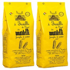 마르텔리아티산파스타 푸실리 디 피사, 500g, 2개