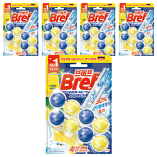 Bref 妙力 Power Active 懸掛式馬桶清潔球 4顆清潔球, 100g, 5組