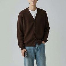 Raymon 男士 Denion 寬鬆版型 V領開襟衫