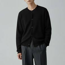 Raymon 男士 Zerpa 寬版圓領開襟衫