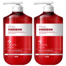 PAUL MEDISON 香氛護髮乳 麝香花香, 2瓶, 1.077L