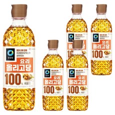 청정원 요리올리고당, 1.2kg, 5개