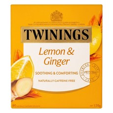 TWININGS 唐寧茶 檸檬薑茶, 1.5g, 80包, 1盒
