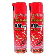 鱷魚 白蟻快速殺蹣滅蟑劑, 600ml, 2瓶