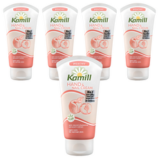 카밀 핸드&네일 크림 피치, 75ml, 5개