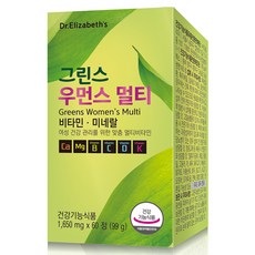 Dr.Elizabeth's 女用綜合礦物質錠, 1個, 60顆
