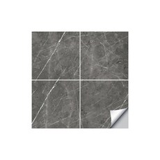 The Flow Company厚實大理石防水瓷磚翻新貼紙 4入組 棕色 地板, 4套