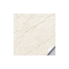 The Flow Company 厚大理石防水瓷磚改造貼紙 4 件套水晶象牙牆, 4套