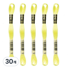 브랜드얀 DMC 자수실 25번 면사, 445번, 30개