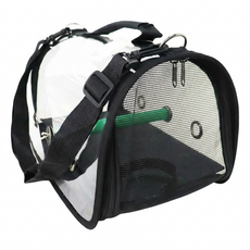 LIP Parrot 鸚鵡透明移動籠 中小型 03815, 1個, 透明色