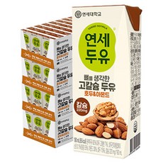연세두유 뼈를 생각한 고칼슘 호두 앤 아몬드, 190ml, 96개