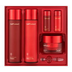 셀퓨전씨 레드 얼티밋 3종 + 크림 아래 스푼 + 패키지 박스 세트, 1세트