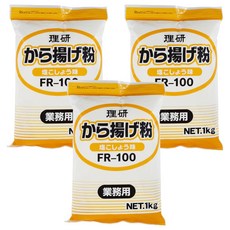 理研農產 唐揚炸雞粉 水溶性, 1kg, 3包