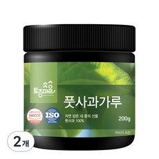 토종마을 HACCP인증 풋사과가루, 2개, 200g