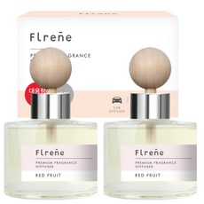 Flrene 車用擴香瓶 120ml 正裝, 2個, 紅果