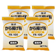 理研農產 唐揚炸雞粉 水溶性, 1kg, 4包