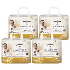 hoppi 皇家系列 嬰兒褲型尿布 15kg以上, 2XL, 112片