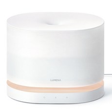 Lumena 大容量情境燈加濕器, 月光白, MIST POT