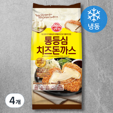 오뚜기 통등심 치즈 돈까스 (냉동), 480g, 4개