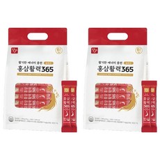 Jungwonsam 6年根紅蔘活力365 100入, 2個, 1kg