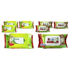 DOUBLE DOUBLE 清潔布組 濕拖清潔布50張 + 靜電除塵布60張, 2套