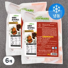 쏘이마루 참좋은 쏘이까스 (냉동), 240g, 6개