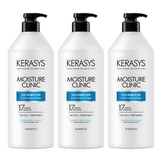 케라시스 모이스춰 클리닉 단백질 샴푸 플로럴파우더향, 980ml, 3개