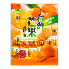 昇田食品 台灣芒果麥芽餅, 500g, 1袋